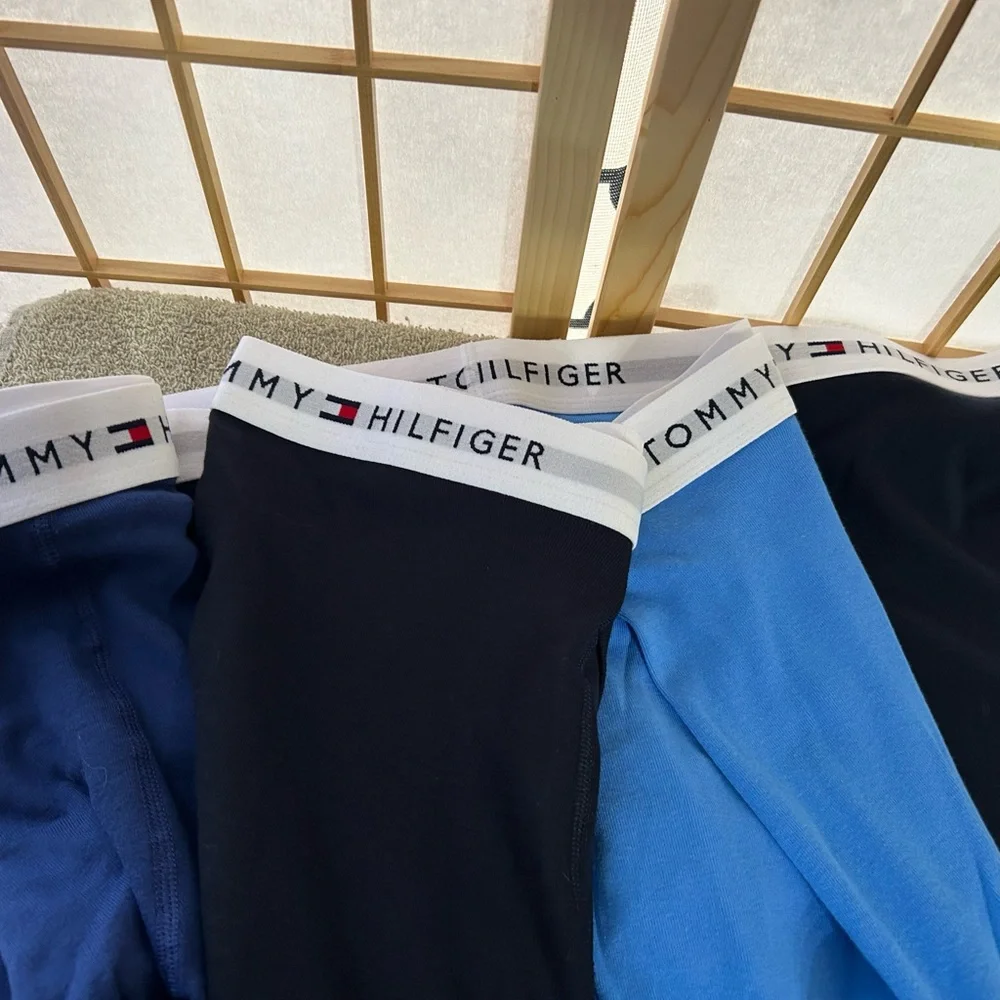 Tommy Hilfiger Boxer Briefs - Black, Blue, and Sky Blue - Picture 4 of 8